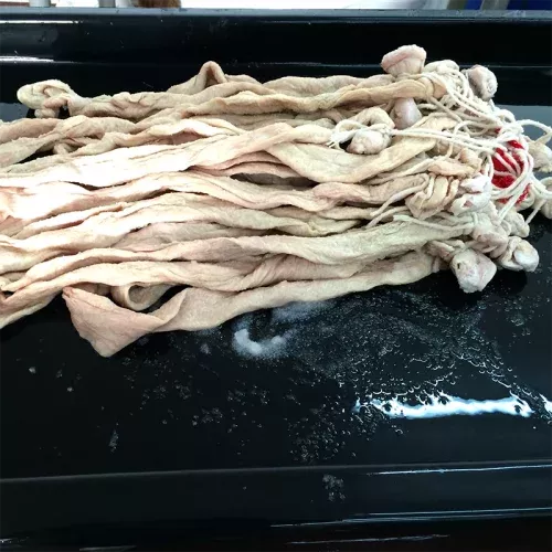 Tripas naturales de cerdo para la elaboración de embutidos