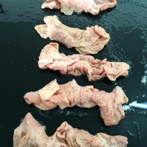 Elaboración de tripas naturales con control de calidad